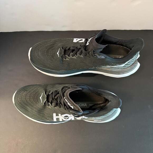HOKA Men\'s Mach 5 Running Shoes Black Castlerock Size 11 main image 15